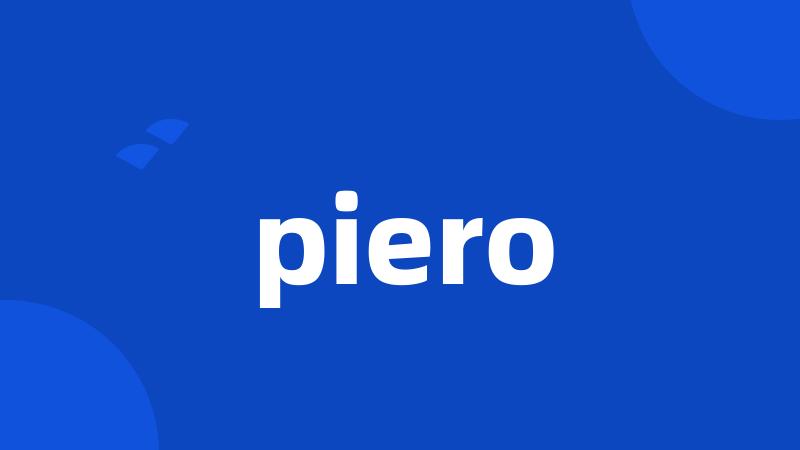 piero