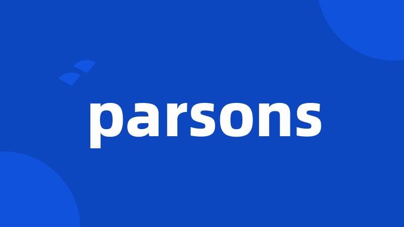 parsons