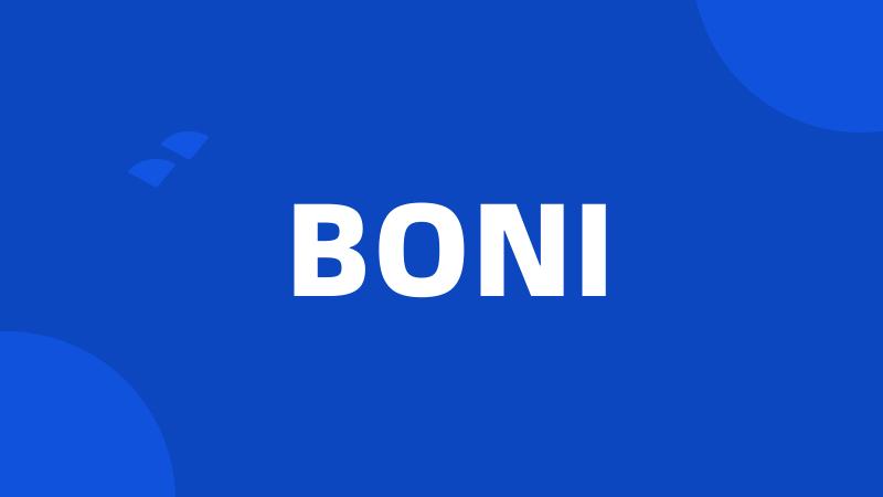 BONI