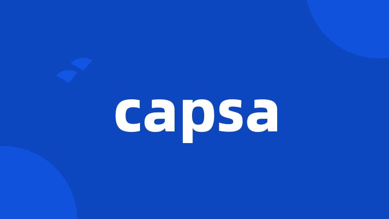 capsa