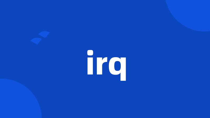 irq