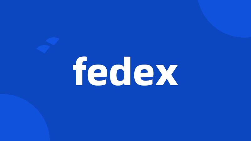 fedex