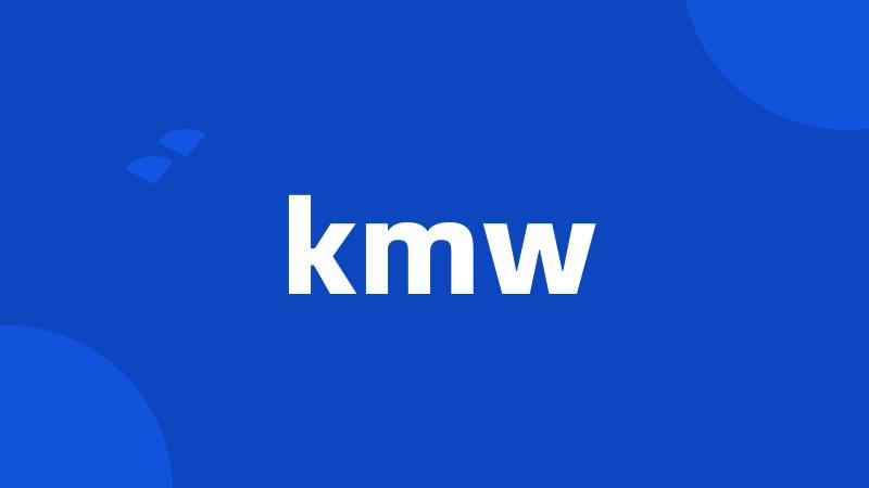 kmw