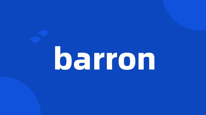 barron