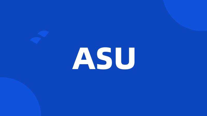 ASU