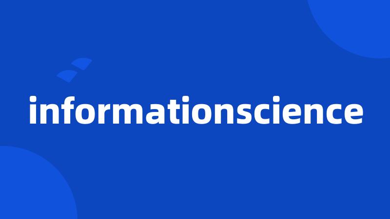 informationscience