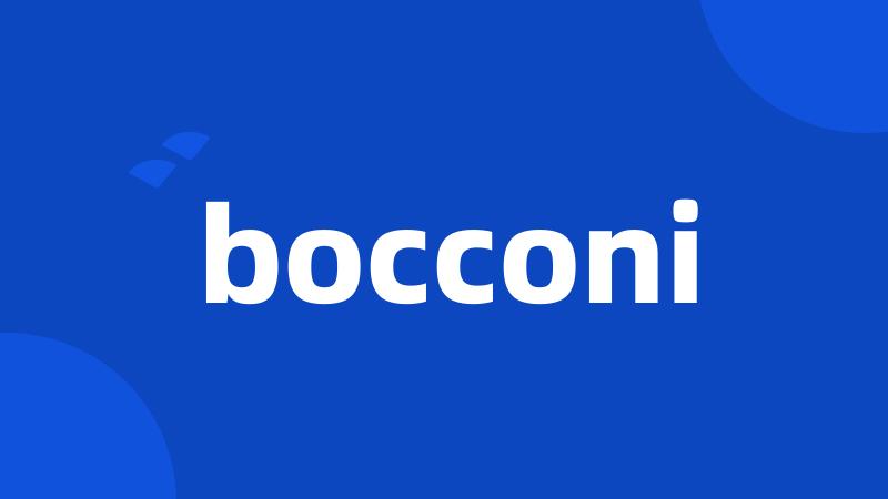 bocconi