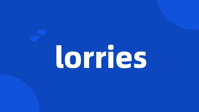 lorries