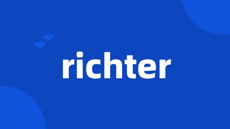 richter