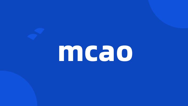 mcao