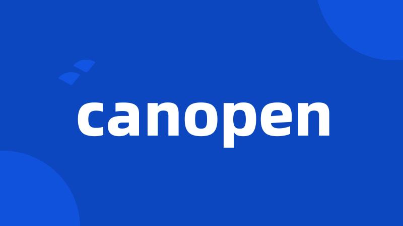 canopen