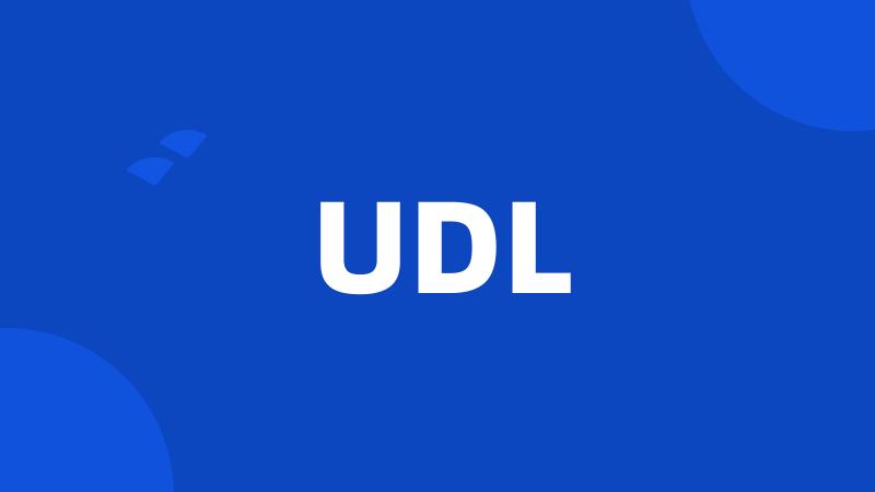 UDL