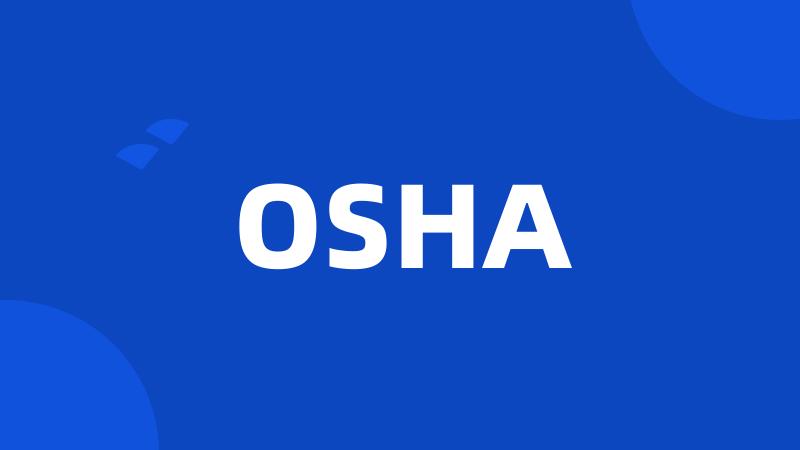 OSHA