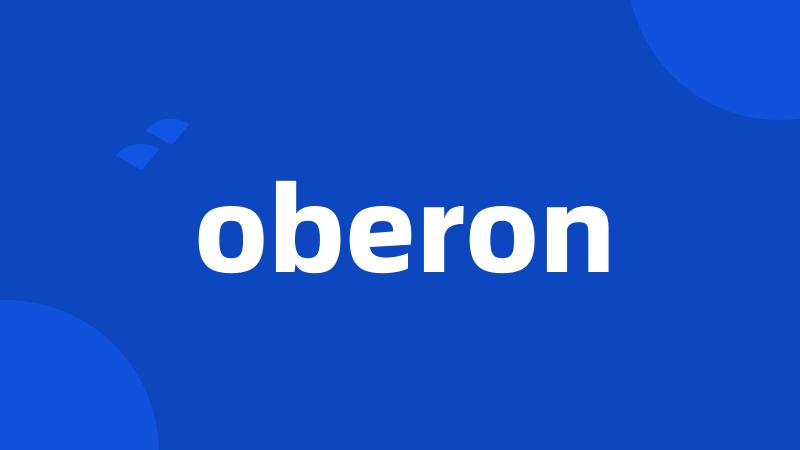 oberon