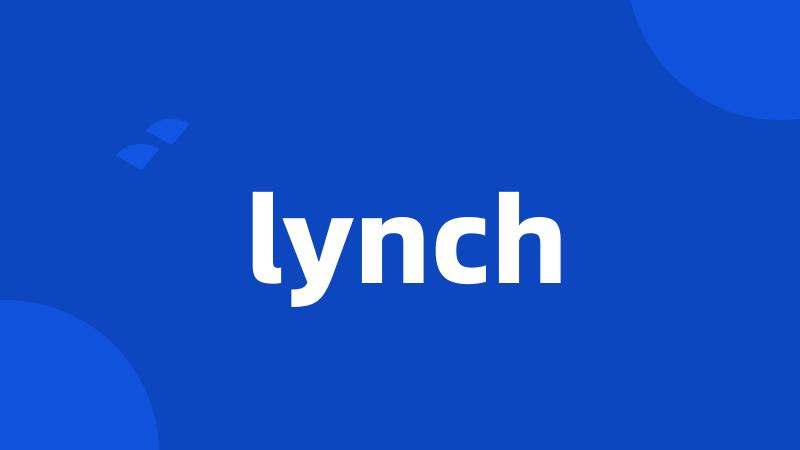 lynch