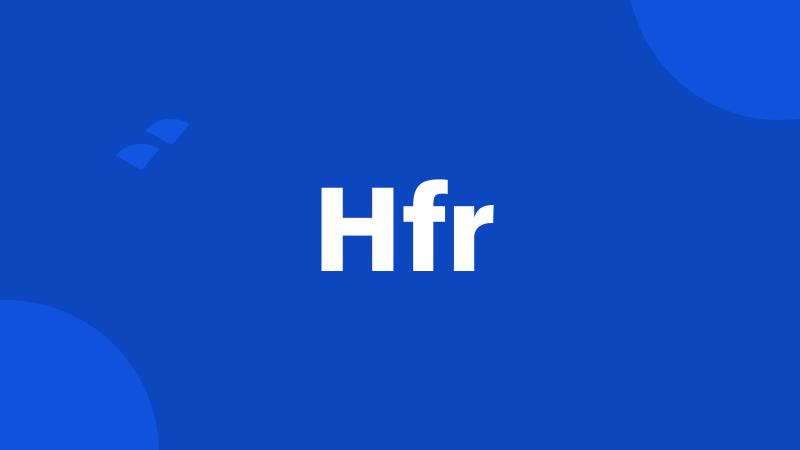 Hfr