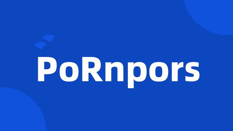 PoRnpors