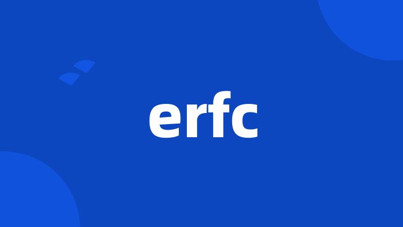 erfc