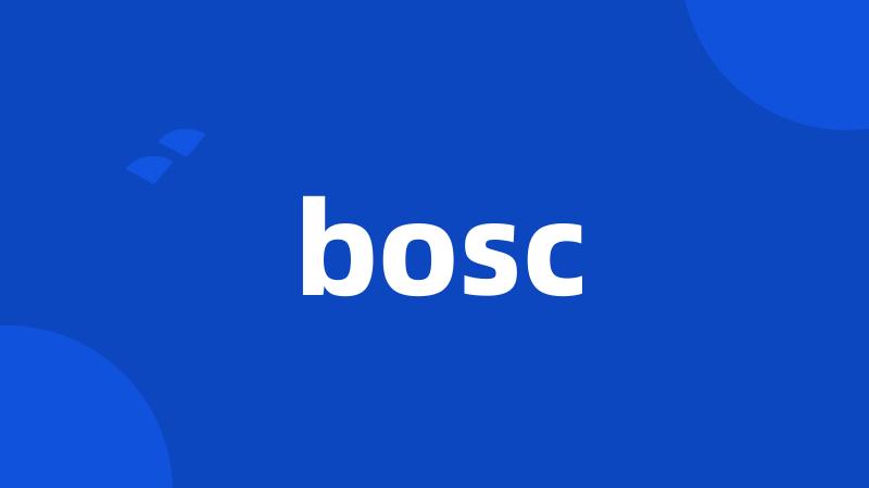 bosc