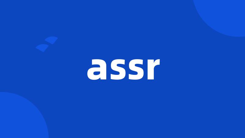 assr