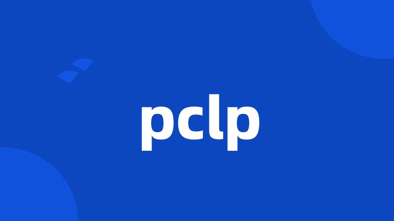 pclp