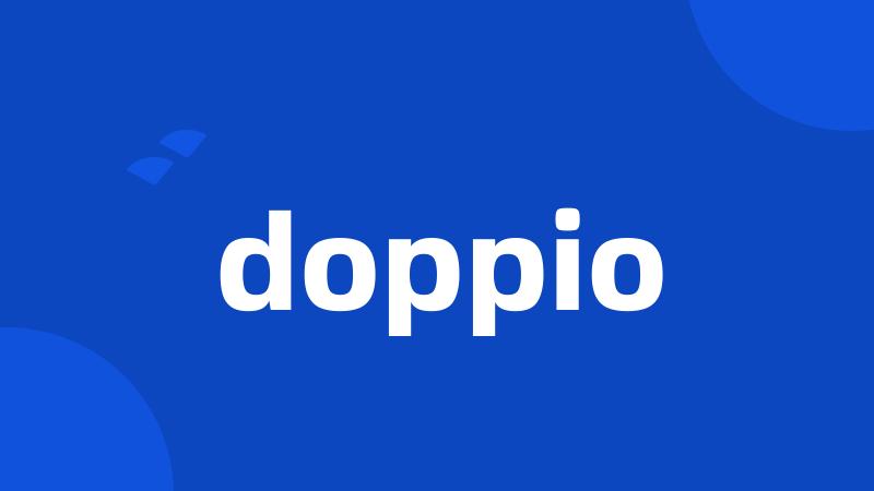 doppio