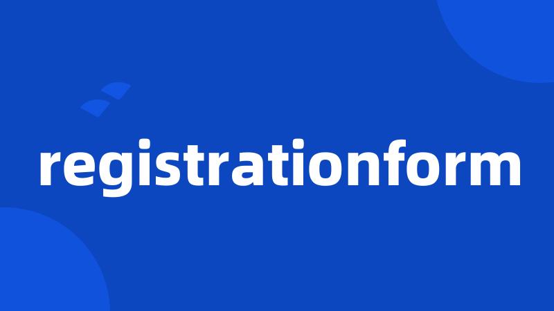 registrationform