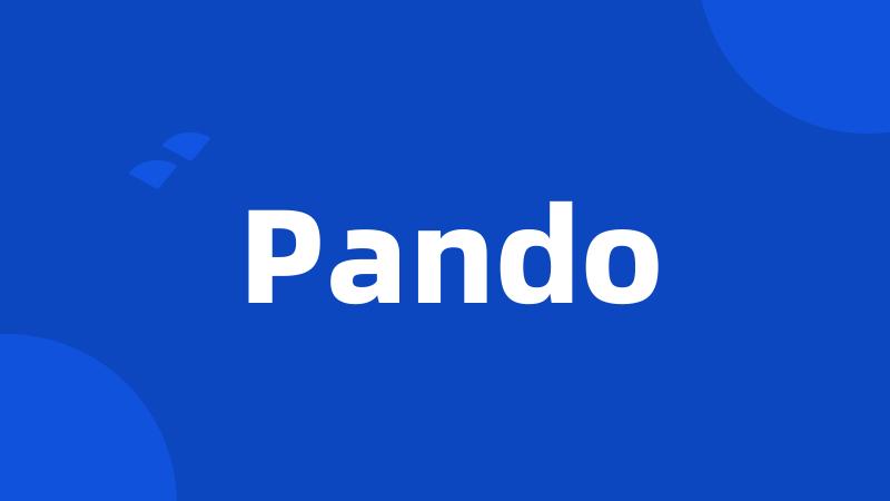 Pando