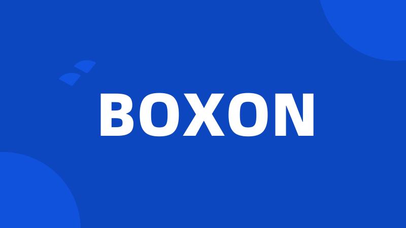 BOXON