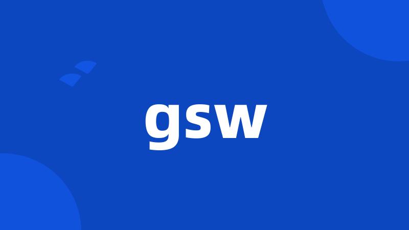 gsw