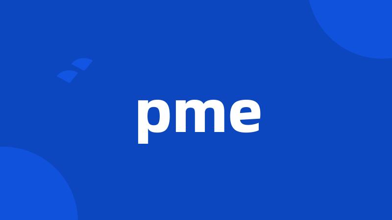 pme