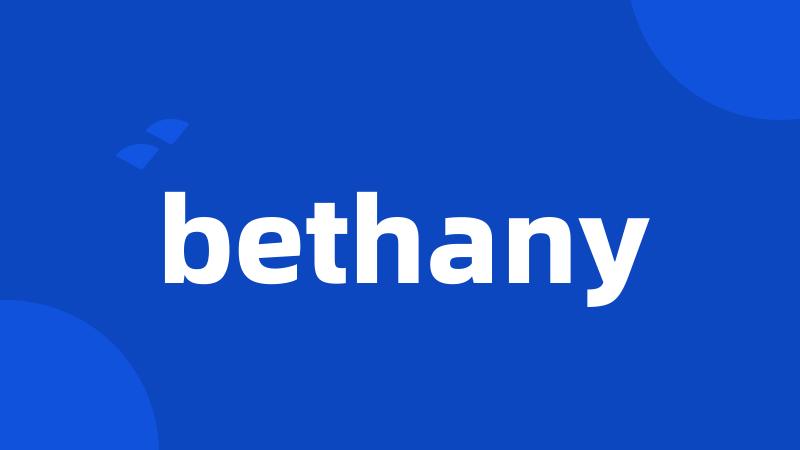 bethany