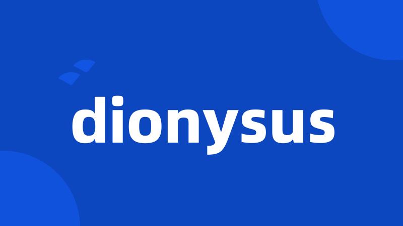 dionysus