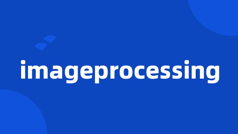 imageprocessing