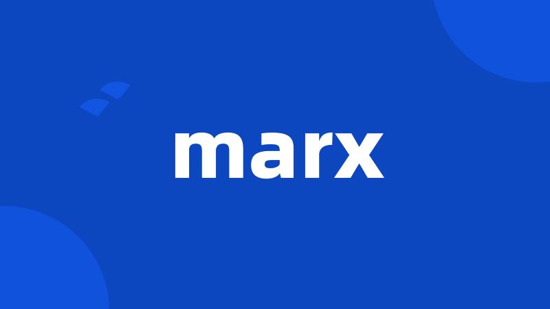 marx