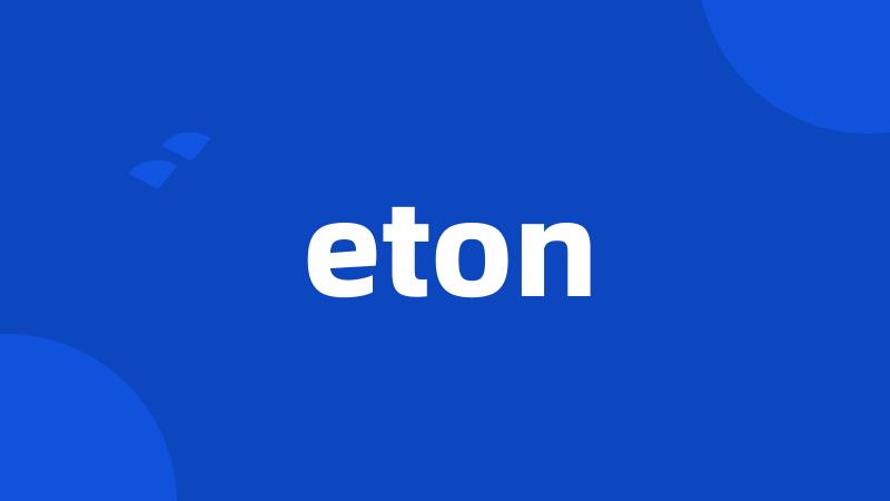 eton