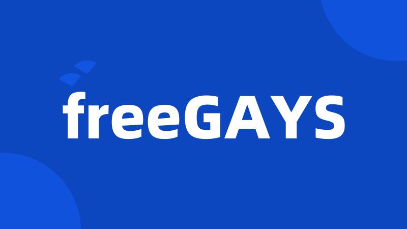 freeGAYS