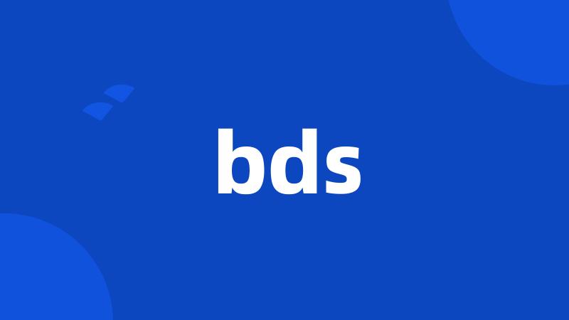 bds