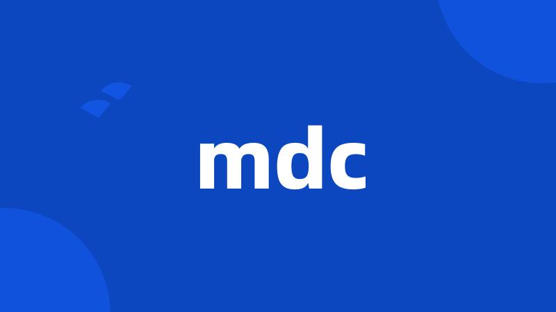 mdc