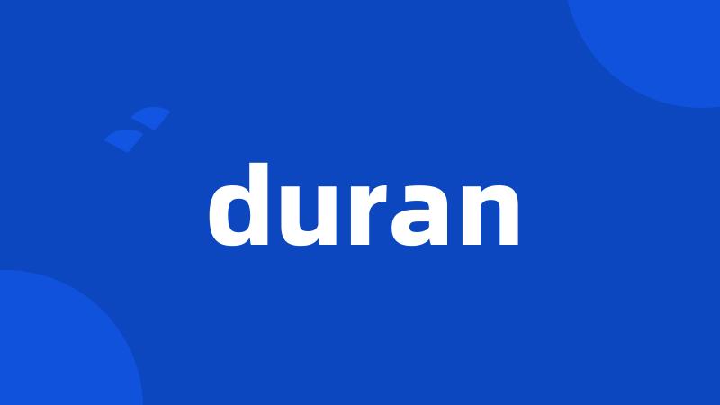 duran