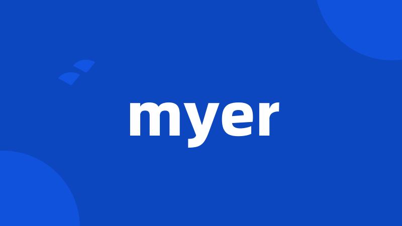 myer