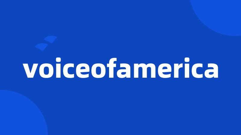 voiceofamerica