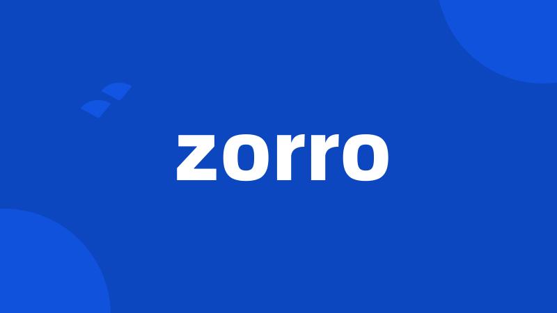 zorro