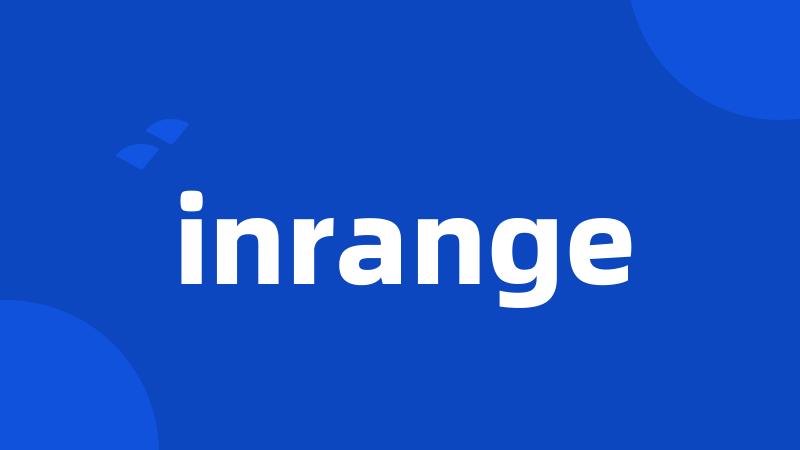 inrange