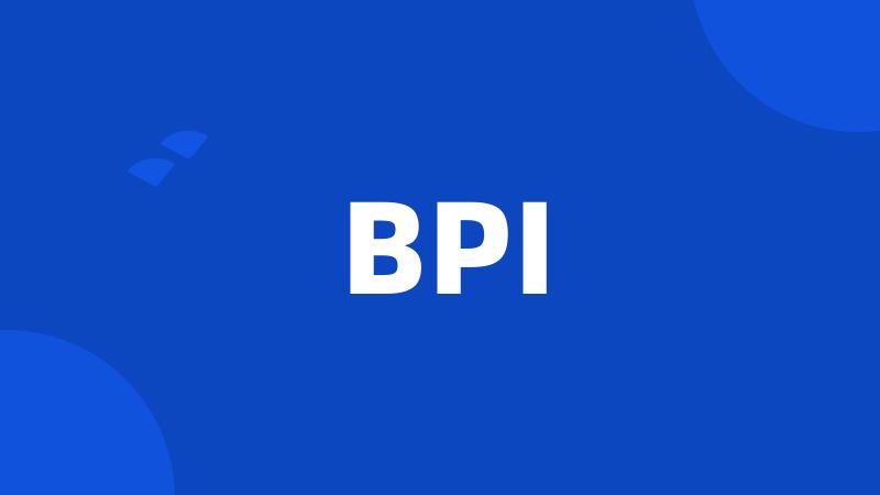 BPI