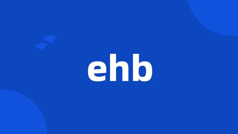 ehb