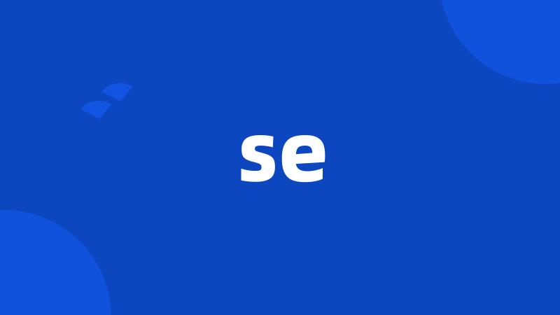 se