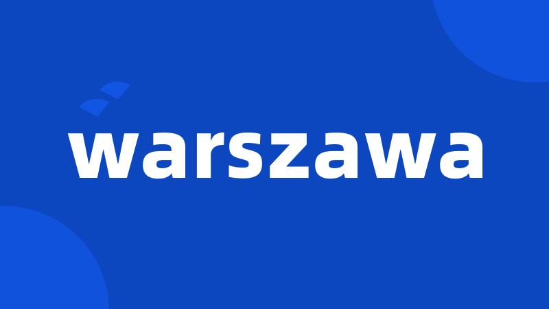 warszawa