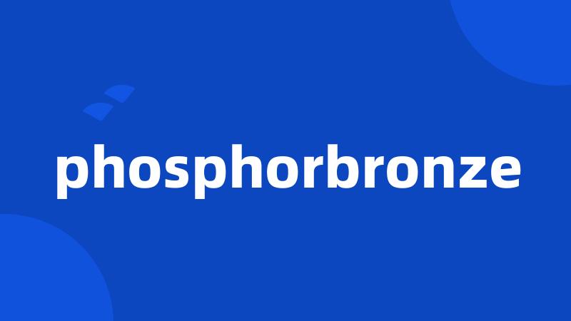 phosphorbronze