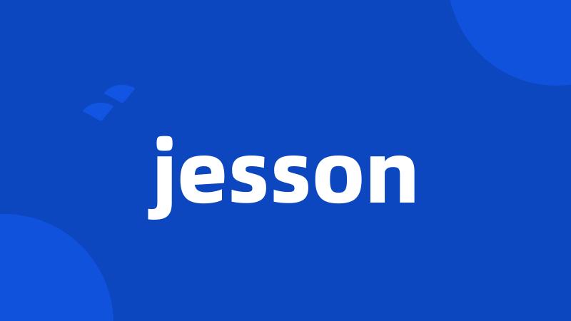 jesson